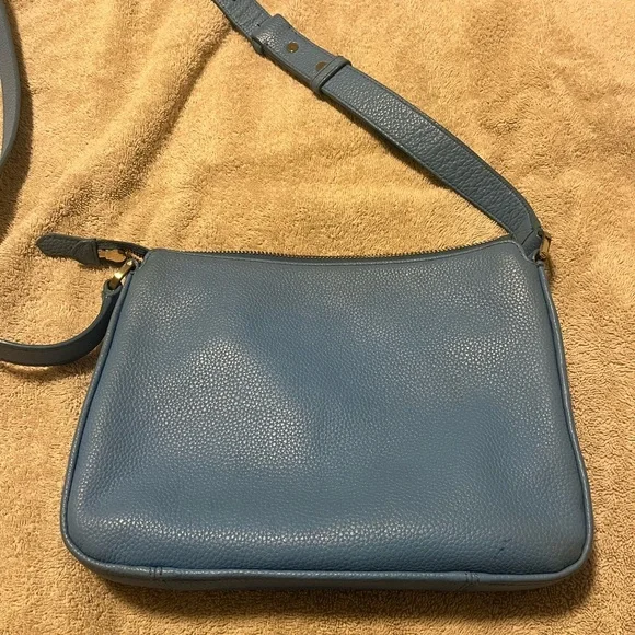 Kate Spade Blue Leather Crossbody Bag - Picture 2 of 7